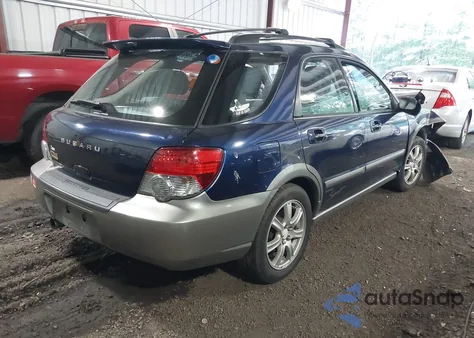 2005 Subaru Impreza Outback Sport Base W/Special Edition из США, поврежденный, VIN JF1GG68555H806475